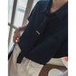 legoeduca复古短袖衬衫男士夏季寬鬆休閒牛仔衬衣韓系通勤风DK制服